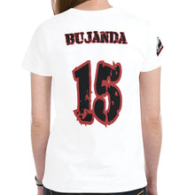 Load image into Gallery viewer, Crusher White Women New All Over Print T-shirt for Women (Model T45)