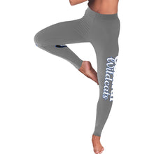 Load image into Gallery viewer, Central Wildcats Leggings 4 Women's Low Rise Leggings (Invisible Stitch) (Model L05)