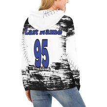 Load image into Gallery viewer, Azteca Hoodie Women All Over Print Hoodie for Women (USA Size) (Model H13)