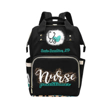 Load image into Gallery viewer, NP 2/Nurse Bag Leopard Multi-Function Backpack Bag (Model 1688)