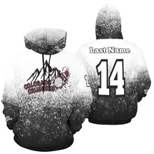 Load image into Gallery viewer, Crusher Hoodie Men Name/Number All Over Print Hoodie for Men (USA Size) (Model H13)