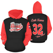 Load image into Gallery viewer, Angels 24 All Over Print Hoodie for Women (USA Size) (Model H13)