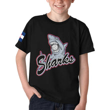 Load image into Gallery viewer, SHARKS YOUTH TSHIRT Kids' All Over Print T-shirt (Model T65)
