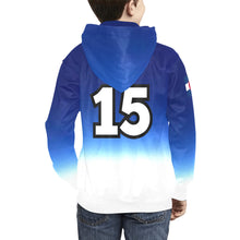 Load image into Gallery viewer, SHARKS YOUTH HOODIE Kids' All Over Print Hoodie (Model H38)