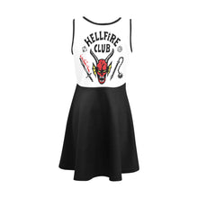 Load image into Gallery viewer, youth hf 2 dress Girls' Sleeveless Sundress (Model D56)