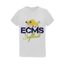 Load image into Gallery viewer, Softball (2) Women's Heavy Cotton Short Sleeve T-Shirt