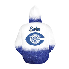 Load image into Gallery viewer, Central All Over Print Hoodie for Women (USA Size) (Model H13)