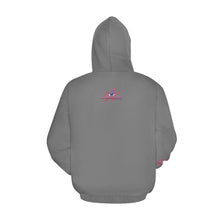 Load image into Gallery viewer, All American Grey Plain No Custom All Over Print Hoodie for Women (USA Size) (Model H13)