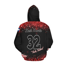 Load image into Gallery viewer, Angels 14 All Over Print Hoodie for Women (USA Size) (Model H13)