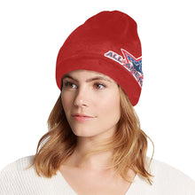 Load image into Gallery viewer, All American Beanie Red All Over Print Beanie for Adults