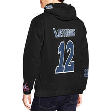 Load image into Gallery viewer, All American Black Hoodie All Over Print Hoodie for Men (USA Size) (Model H13)