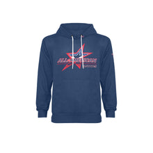 Load image into Gallery viewer, All American Basic Number, Fleece Lined Blue Men's Long Sleeve Fleece Hoodie (Model H55)