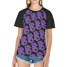 Load image into Gallery viewer, PS Rag Women's Raglan T-Shirt/Front Printing (Model T62)