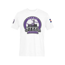 Load image into Gallery viewer, PS white SHIRT b Men's All Over Print T-Shirt (Solid Color Neck) (Model T63)