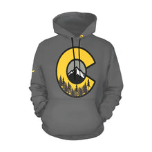 Load image into Gallery viewer, CO Dom Hoodie Grey All Over Print Hoodie for Men (USA Size) (Model H13)