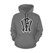 Load image into Gallery viewer, Wow Force Grey No Customization All Over Print Hoodie for Women (USA Size) (Model H13)