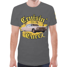 Load image into Gallery viewer, Cruisin' for Cure 1 Grey New All Over Print T-shirt for Men (Model T45)