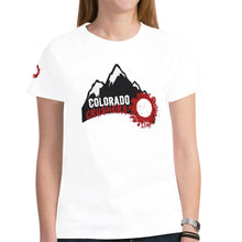 Load image into Gallery viewer, Crusher White Women New All Over Print T-shirt for Women (Model T45)