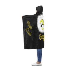 Load image into Gallery viewer, Eagles Flannel Hooded Blanket 56''x80''