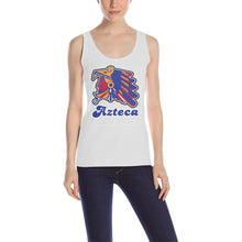 Load image into Gallery viewer, Azteca Tank Grey Words Women Women's Tank Top