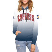 Load image into Gallery viewer, Express Women Hoodie All Over Print Hoodie for Women (USA Size) (Model H13)