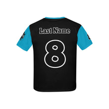 Load image into Gallery viewer, Gamblers Youth Shirt 3 Kids' Mesh Cloth T-Shirt with Solid Color Neck (Model T40)