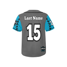 Load image into Gallery viewer, Gamblers 1 All Over Print Baseball Jersey for Kids (Model T50)