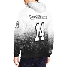 Load image into Gallery viewer, Crusher Hoodie Men Name/Number All Over Print Hoodie for Men (USA Size) (Model H13)
