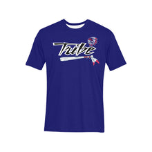 Load image into Gallery viewer, Tribe Shirt Left Chest Black Tribe m 6 Men's All Over Print T-Shirt (Solid Color Neck) (Model T63)