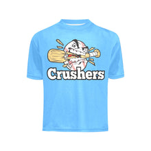 Load image into Gallery viewer, Crushers Blue Big Boys' All Over Print Crew Neck T-Shirt (Model T40-2)