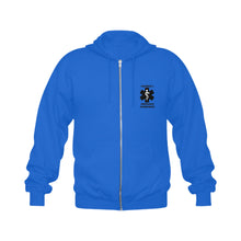Load image into Gallery viewer, 50/50 Cotton/Poly Blend Gildan Zip-Up Hoodie Unisex Size