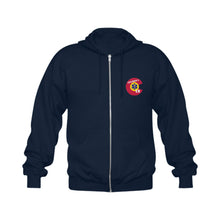 Load image into Gallery viewer, 50/50 Cotton/Poly Blend Gildan Zip-Up Hoodie Unisex Size