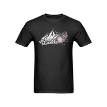 Load image into Gallery viewer, Crushers Men Black/White Men's T-Shirt in USA Size (Front Printing Only)