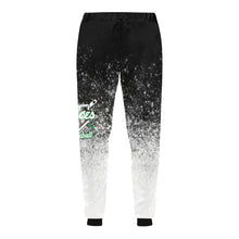 Load image into Gallery viewer, Unisex b/w Aces Unisex All Over Print Sweatpants (Model L11)