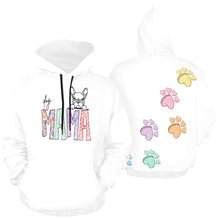 Load image into Gallery viewer, Dog Mama Back Paws/Pic All Over Print Hoodie for Women (USA Size) (Model H13)