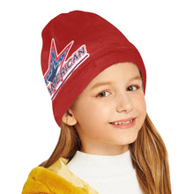 Load image into Gallery viewer, All American Beanie Red Y All Over Print Beanie for Kids