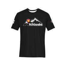 Load image into Gallery viewer, Altitude Shirt 4 Men's All Over Print T-Shirt (Solid Color Neck) (Model T63)