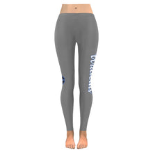 Load image into Gallery viewer, Central Wildcats Leggings 4 Women's Low Rise Leggings (Invisible Stitch) (Model L05)