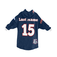 Load image into Gallery viewer, Express Fleece Blanket Hoodie F Blanket Hoodie for Men