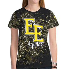 Load image into Gallery viewer, EE A 10 New All Over Print T-shirt for Women (Model T45)