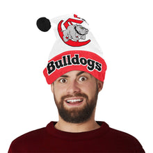 Load image into Gallery viewer, Bulldog Santa Hat Santa Hat