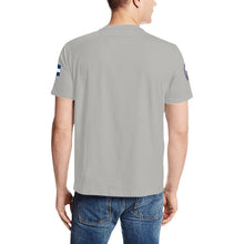 Load image into Gallery viewer, PS grey SHIRT b Men's All Over Print T-Shirt (Solid Color Neck) (Model T63)