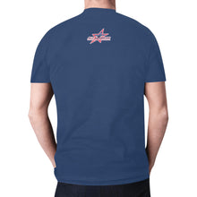 Load image into Gallery viewer, All American Blue New All Over Print T-shirt for Men (Model T45)