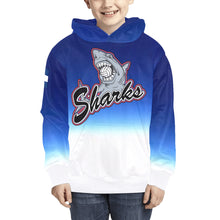 Load image into Gallery viewer, SHARKS YOUTH HOODIE Kids' All Over Print Hoodie (Model H38)