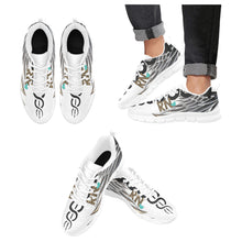 Load image into Gallery viewer, RN Shoe Nurse Symbol White out Women's Breathable Running Shoes (Model 055)