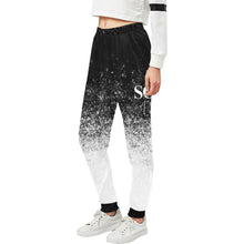 Load image into Gallery viewer, Unisex b/w south volleyball Unisex All Over Print Sweatpants (Model L11)