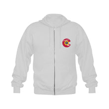 Load image into Gallery viewer, 50/50 Cotton/Poly Blend Gildan Zip-Up Hoodie Unisex Size