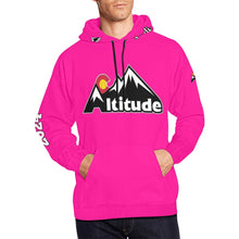 Load image into Gallery viewer, Altitude Hoodie Pink All Over Print Hoodie for Men (USA Size) (Model H13)