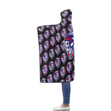 Load image into Gallery viewer, Tribe Hooded Blanket 3 Flannel Hooded Blanket 56''x80''