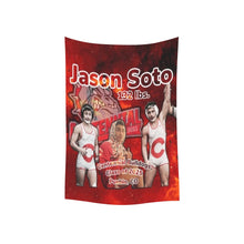 Load image into Gallery viewer, Jason Tapestry Polyester Peach Skin Wall Tapestry 40"x 60"